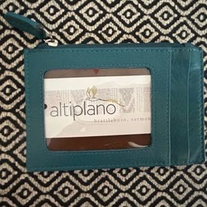 RFID Genuine Leather credit card change wallet